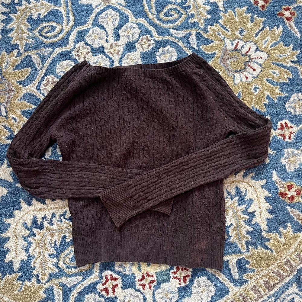 Brown Gap Sweater